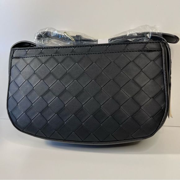 NWT London Fog Iris Woven Shoulder Bag - Picture 4 of 13